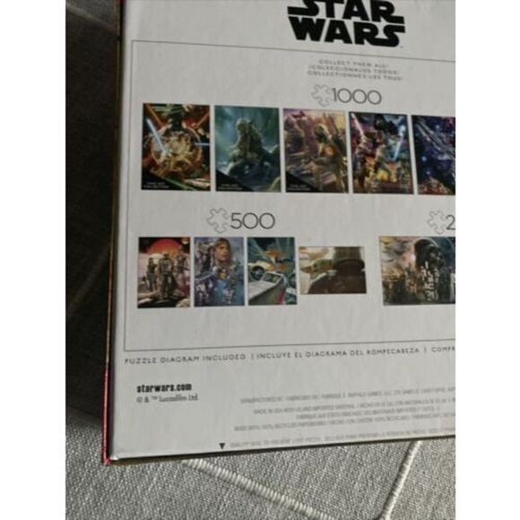 Star Wars Galaxy's Edge Trading Post 500 Piece Jigsaw Puzzle Buffalo Games NEW - Picture 4 of 5